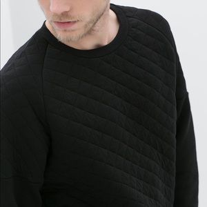 Zara Quilted Sweater